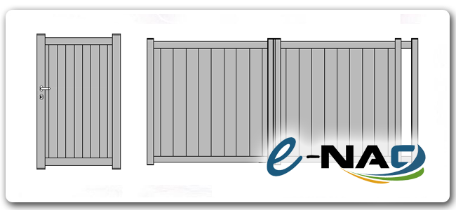 portail aluminium e-nao