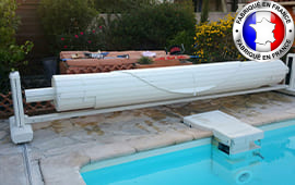 Volet de piscine hors sol mobile