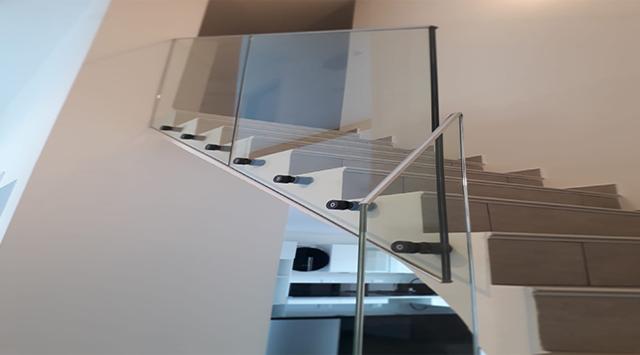barriere escalier verre